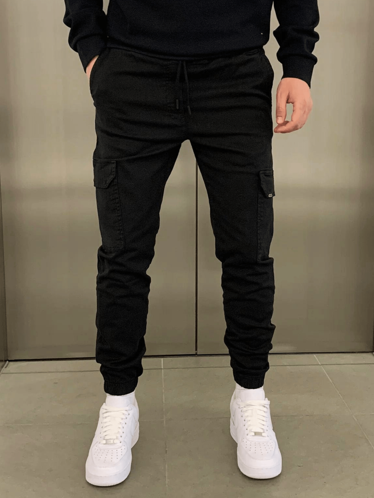 Jogger Cargo Negro