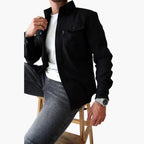 David | Giacca a Camicia con Abbottonatura
