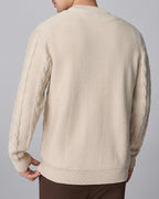 Maglione a Trecce