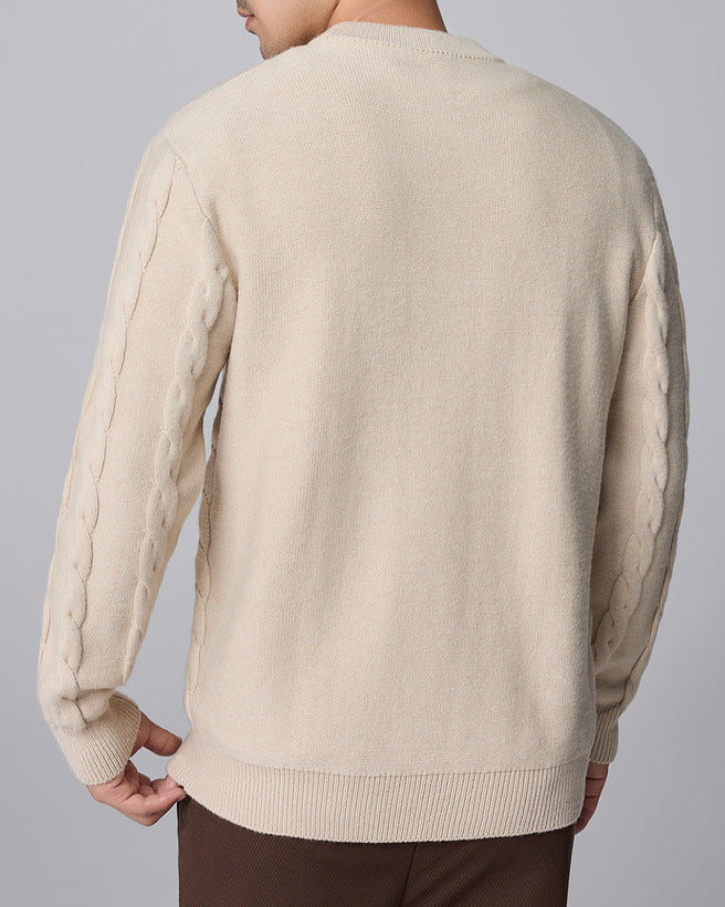 Maglione a Trecce