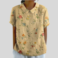 Top Floreale Comodo ed Elegante