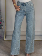 Jeans Diamonds Straight