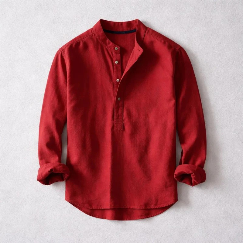 Osaka | Camicia Henley in Lino
