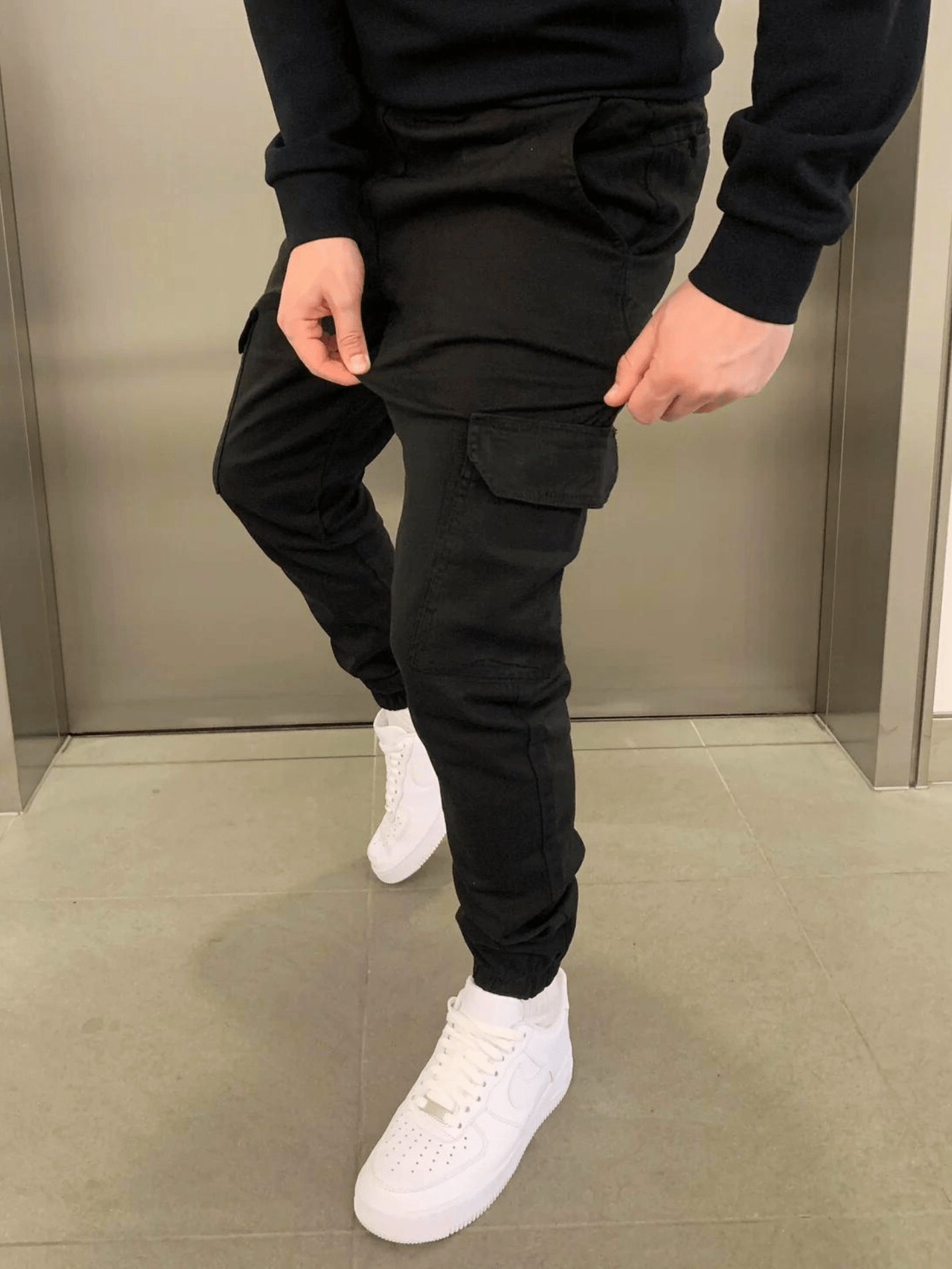 Jogger Cargo Negro