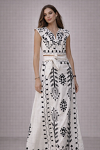 Conjunto Estampado Bordado