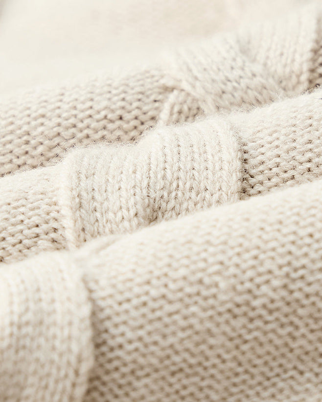 Maglione a Trecce