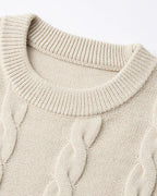 Maglione a Trecce