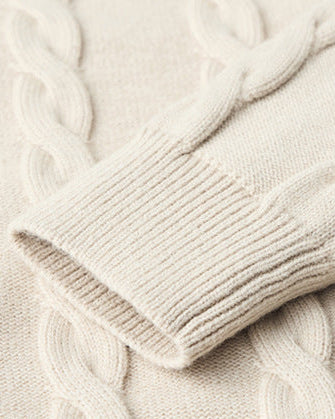 Maglione a Trecce