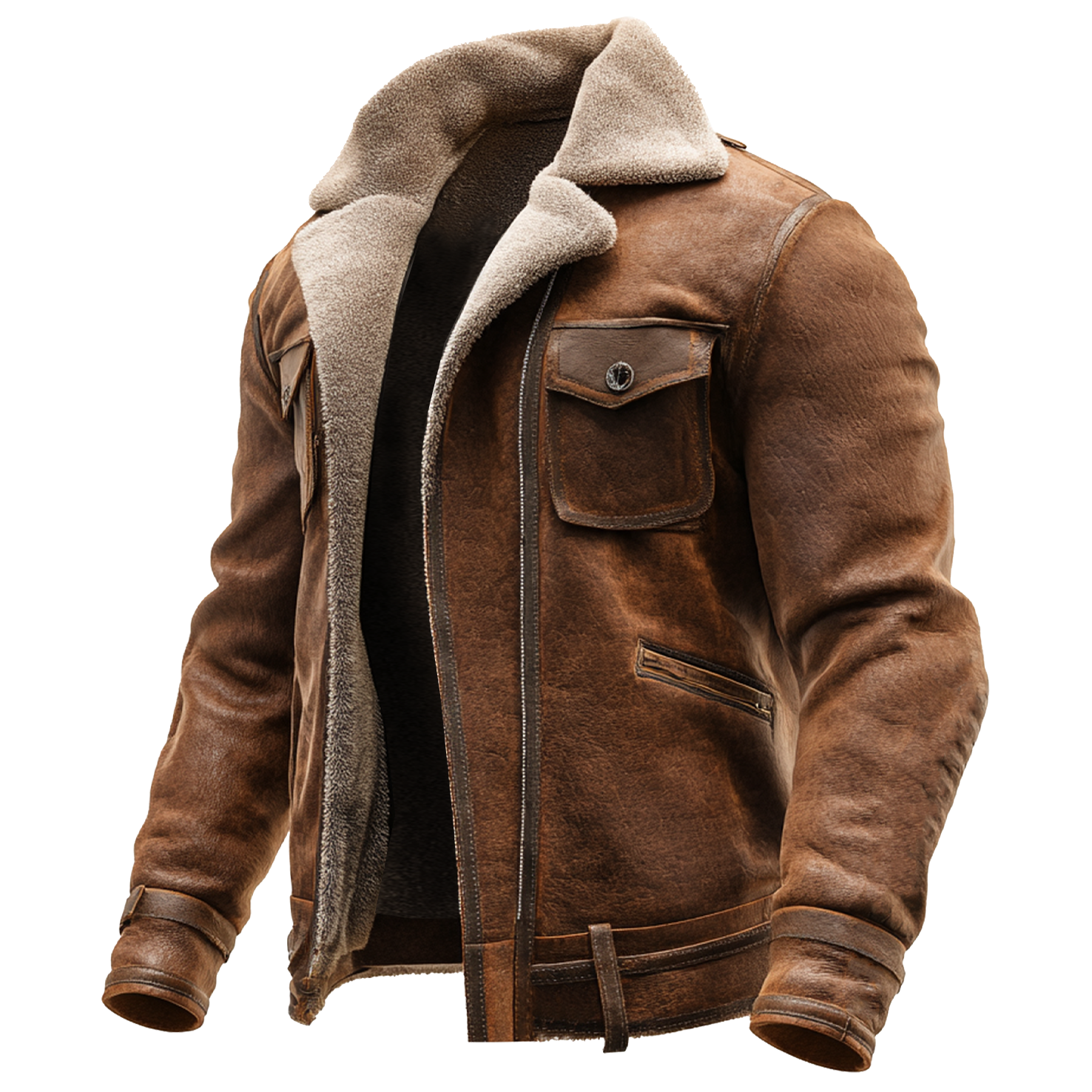 Chaqueta de Cuero Ranger