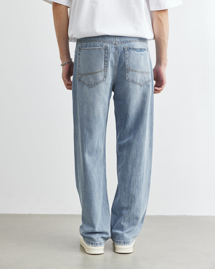 Jeans Dritti Azzurri