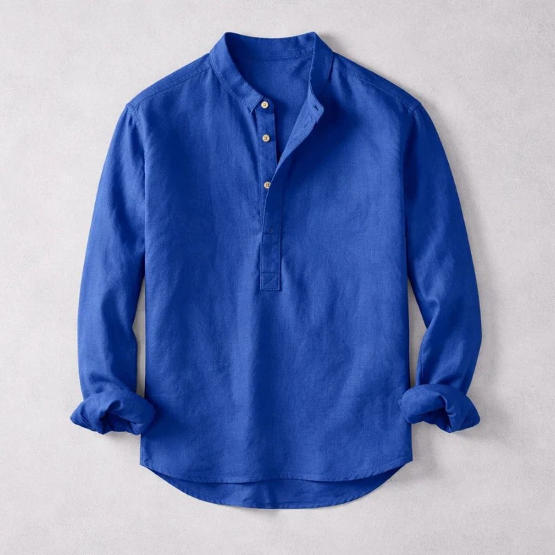 Osaka | Camicia Henley in Lino