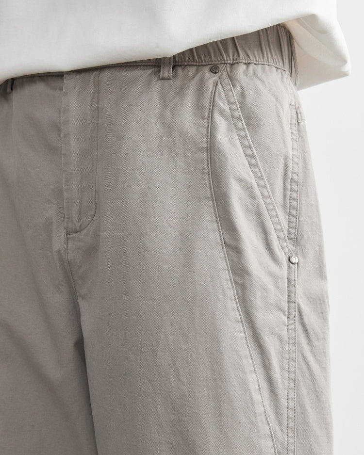 Pantaloni dal Taglio Comodo con Elastico in Vita