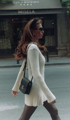 Vestido Mini De Punto