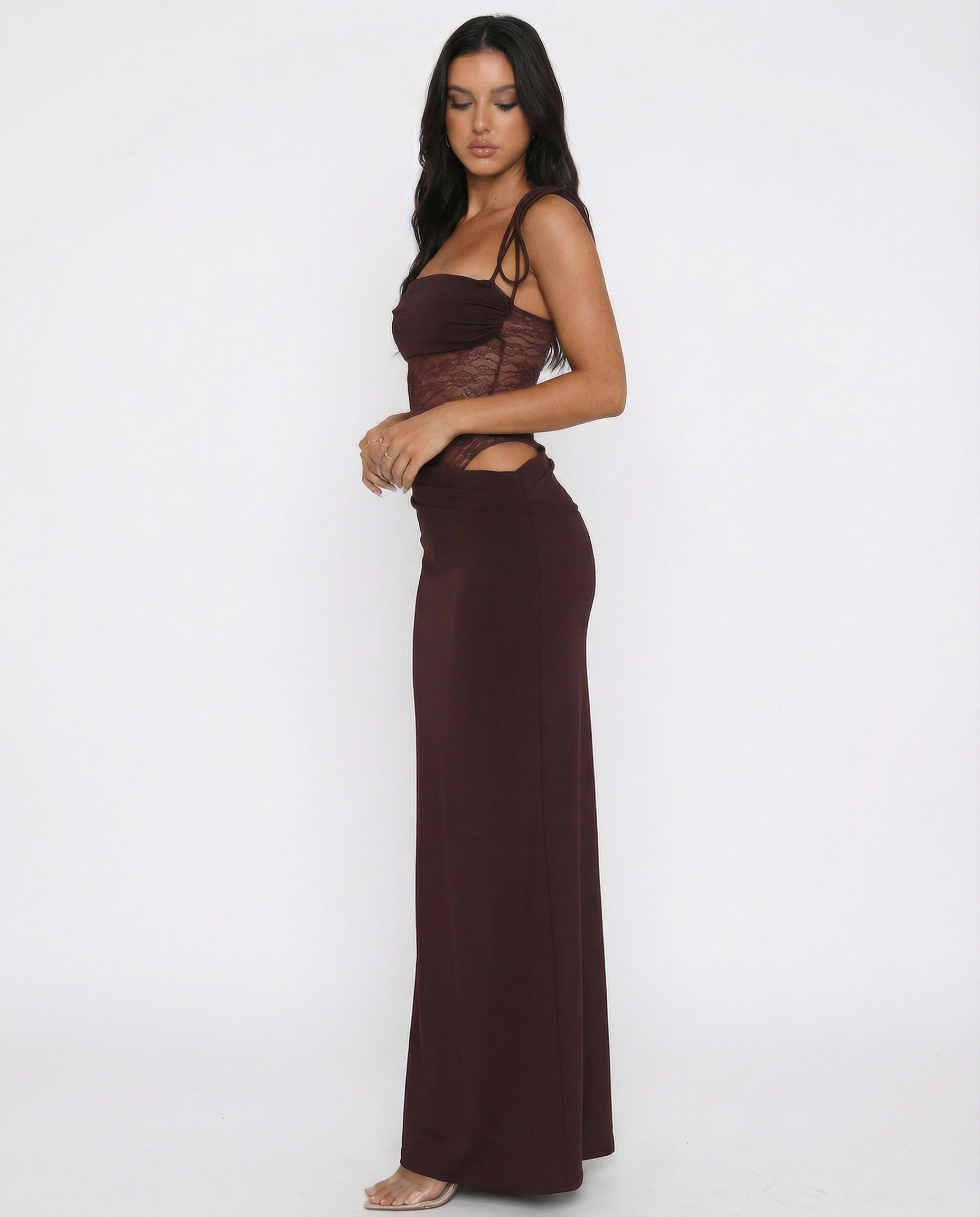 Valenza | Lace Panel Maxi
