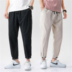 Theo | Pantaloni Affusolati in Cotone