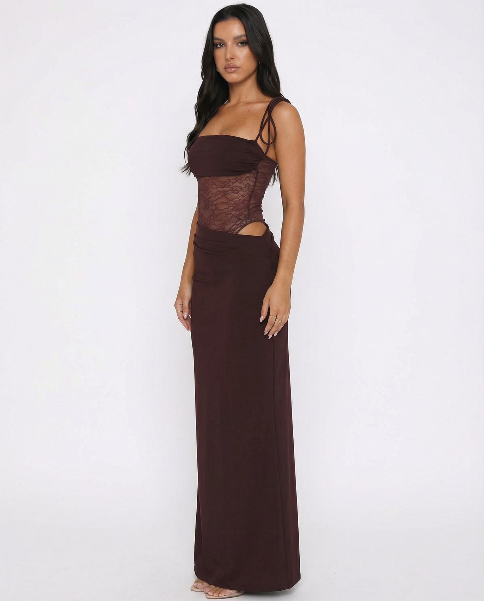 Valenza | Lace Panel Maxi