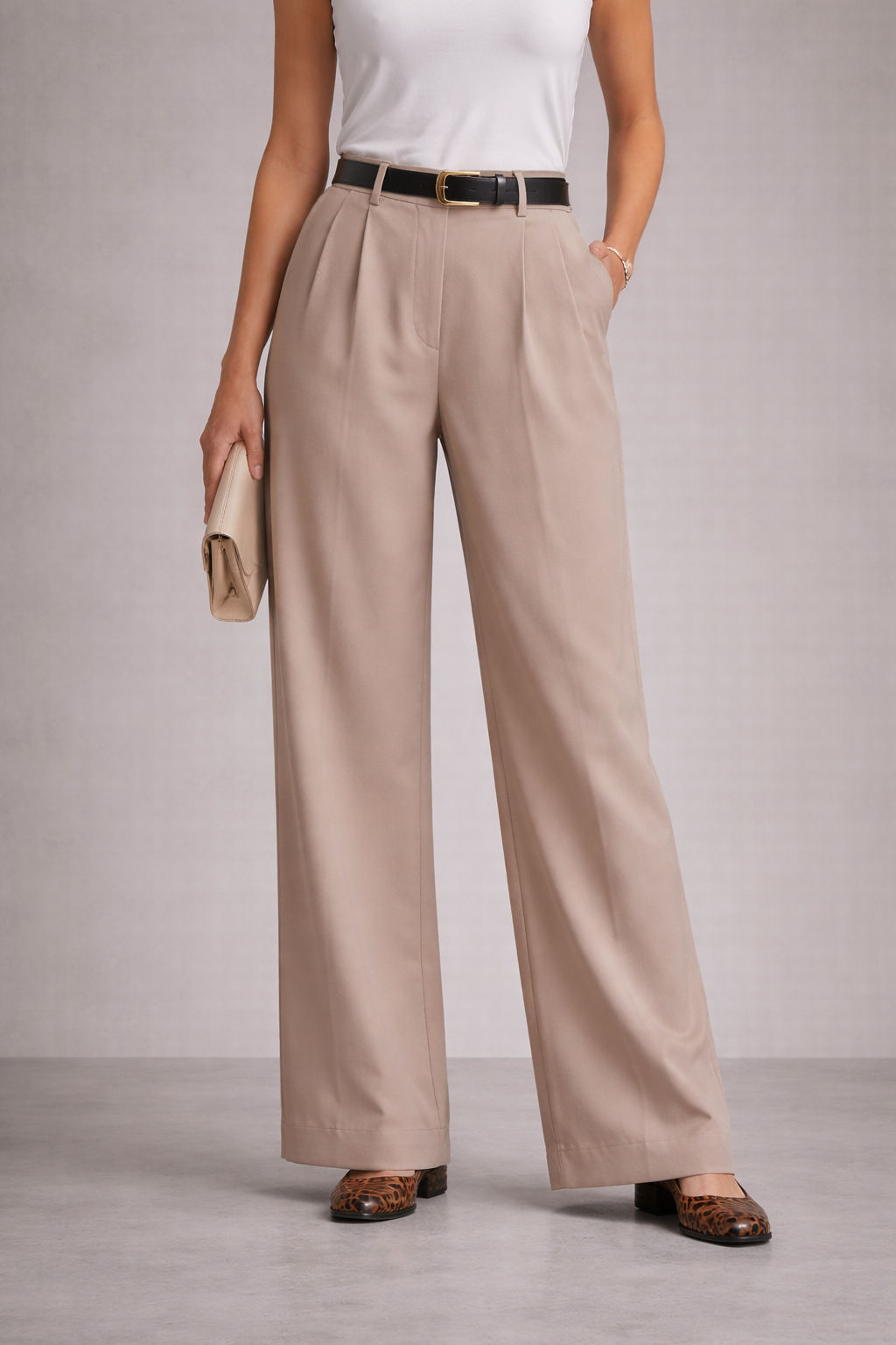 Pantaloni a Pinces Larghi