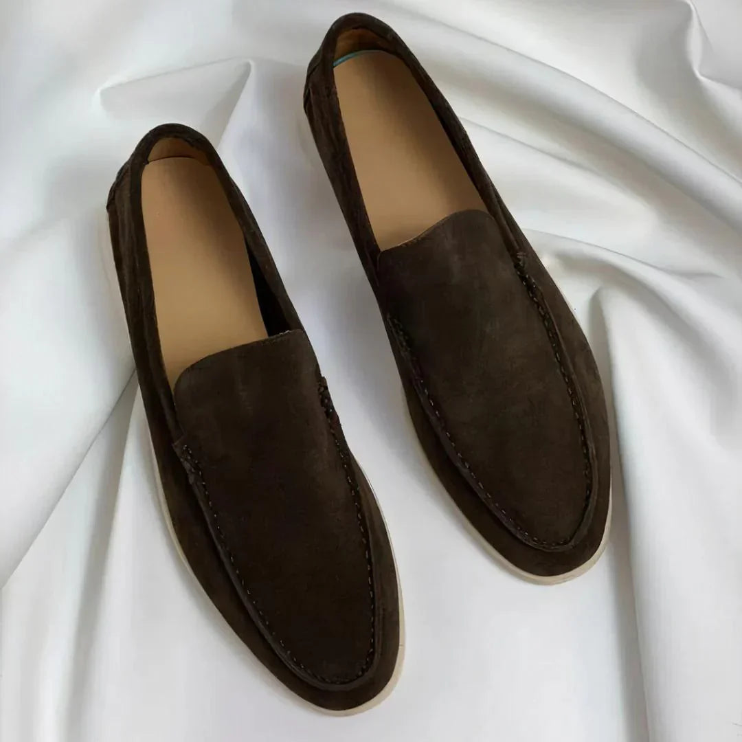 Lorenzo | Mocassino Scamosciato Premium