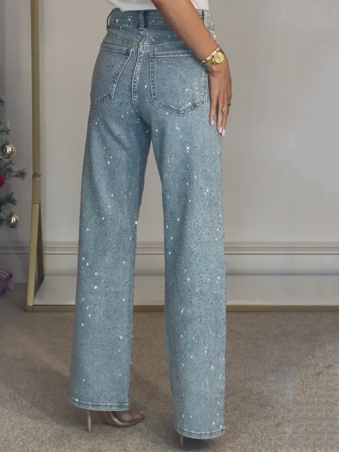 Jeans Diamonds Straight