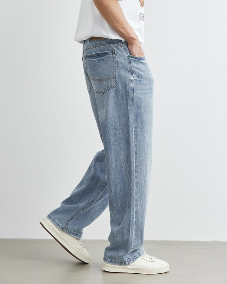 Jeans Dritti Azzurri