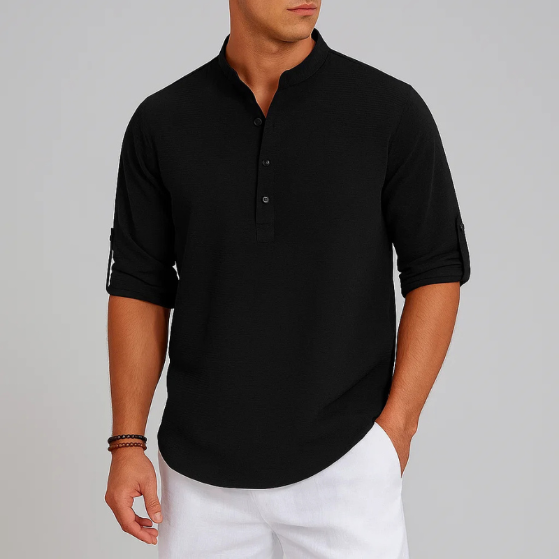 Henrik | Camicia in Tessuto Morbido