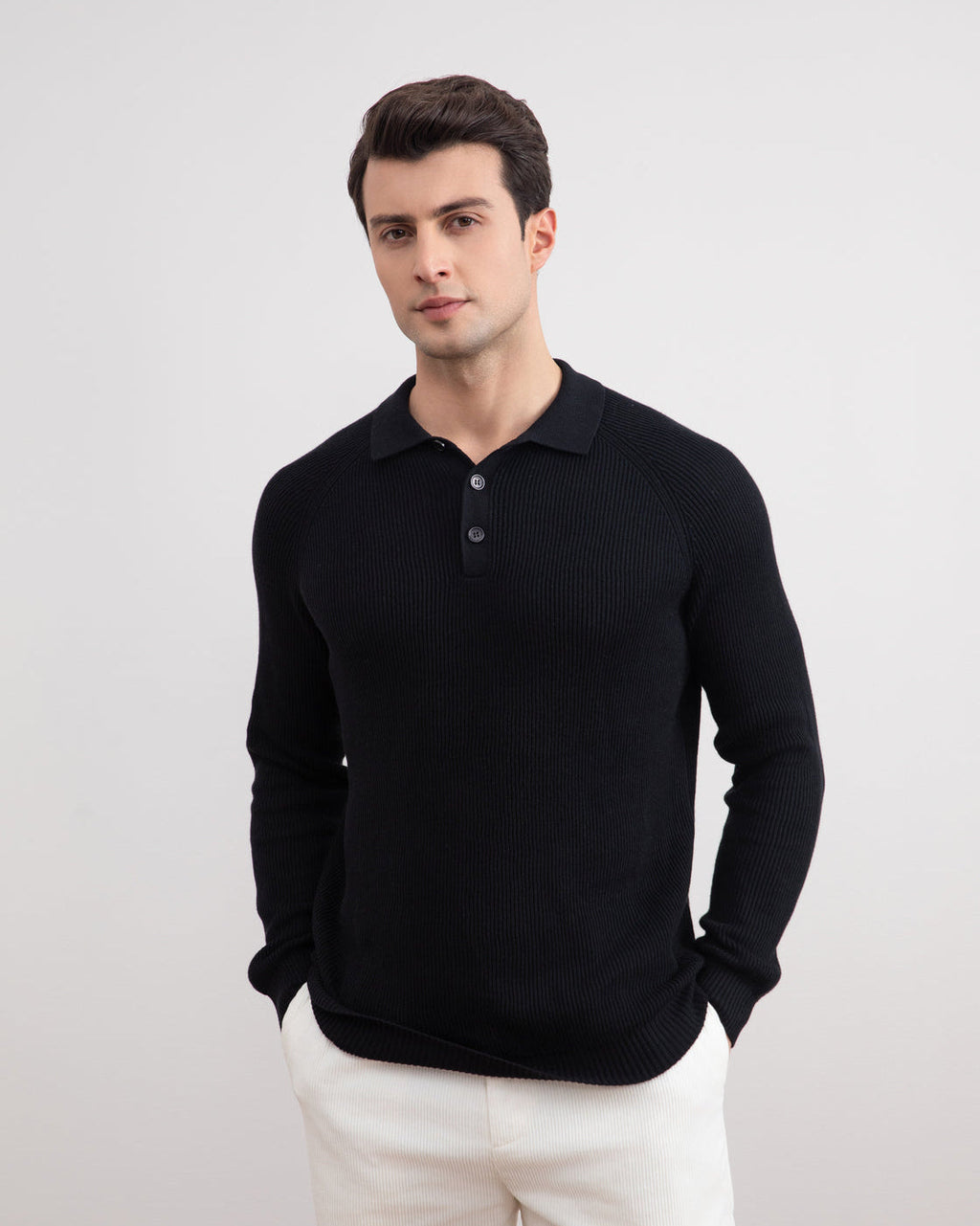 Polo Strutturato Scuro