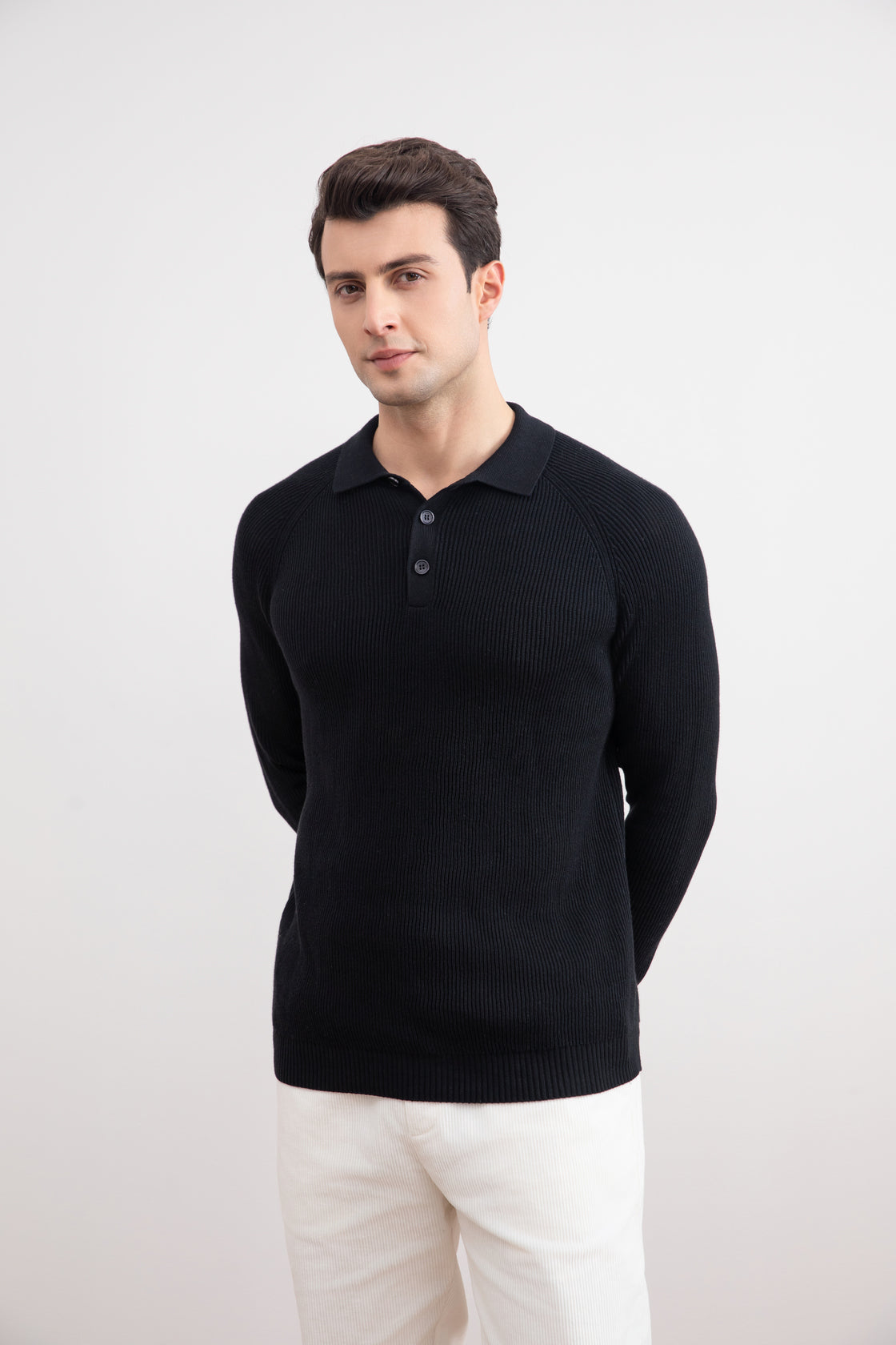 Polo Strutturato Scuro