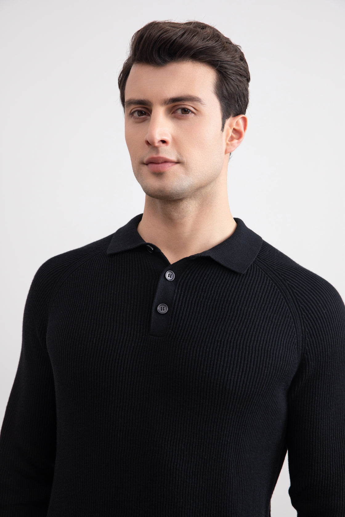 Polo Strutturato Scuro