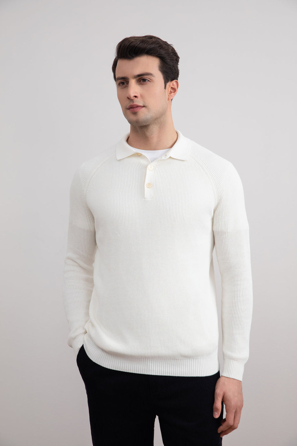 Polo Leggero con Texture