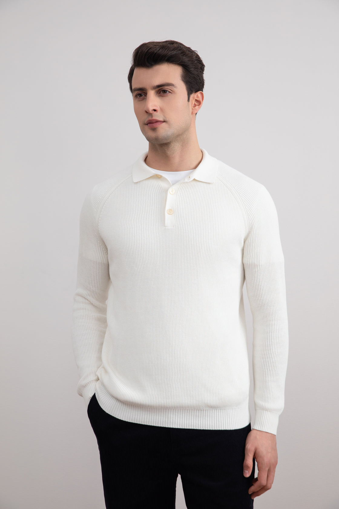 Polo Leggero con Texture