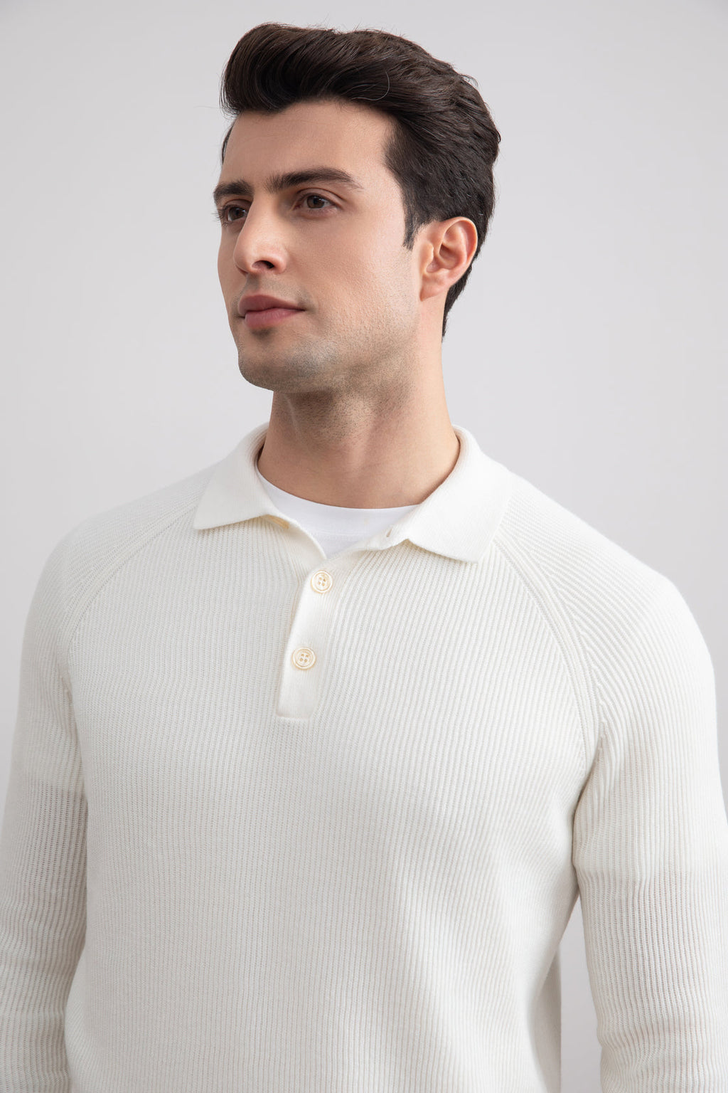 Polo Leggero con Texture