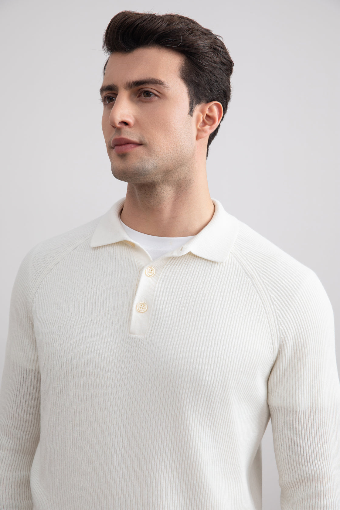 Polo Leggero con Texture