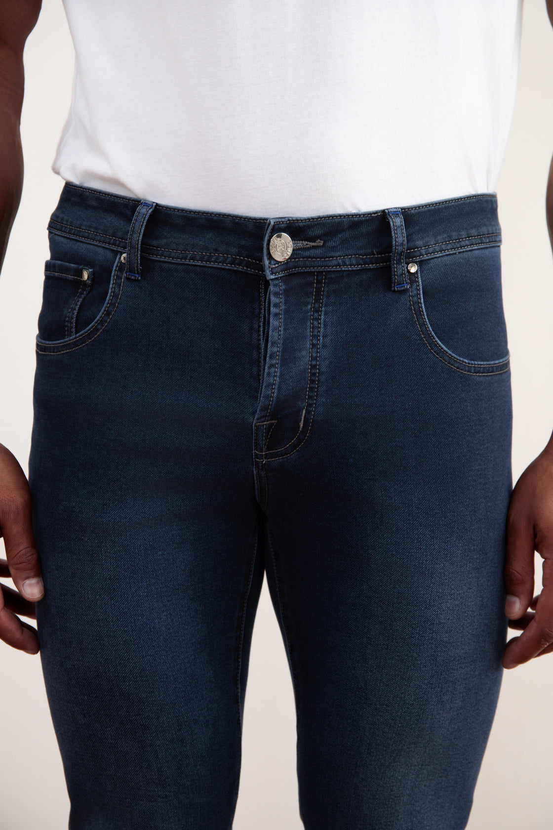 Jeans Slim Fit Blu Navy