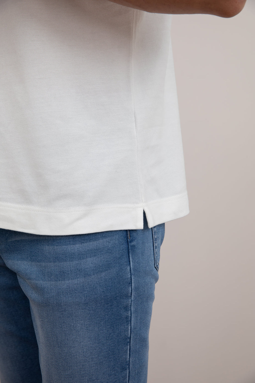 Polo Essential Bianco