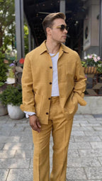 Borghi | Completo Giacca e Pantaloni in Lino