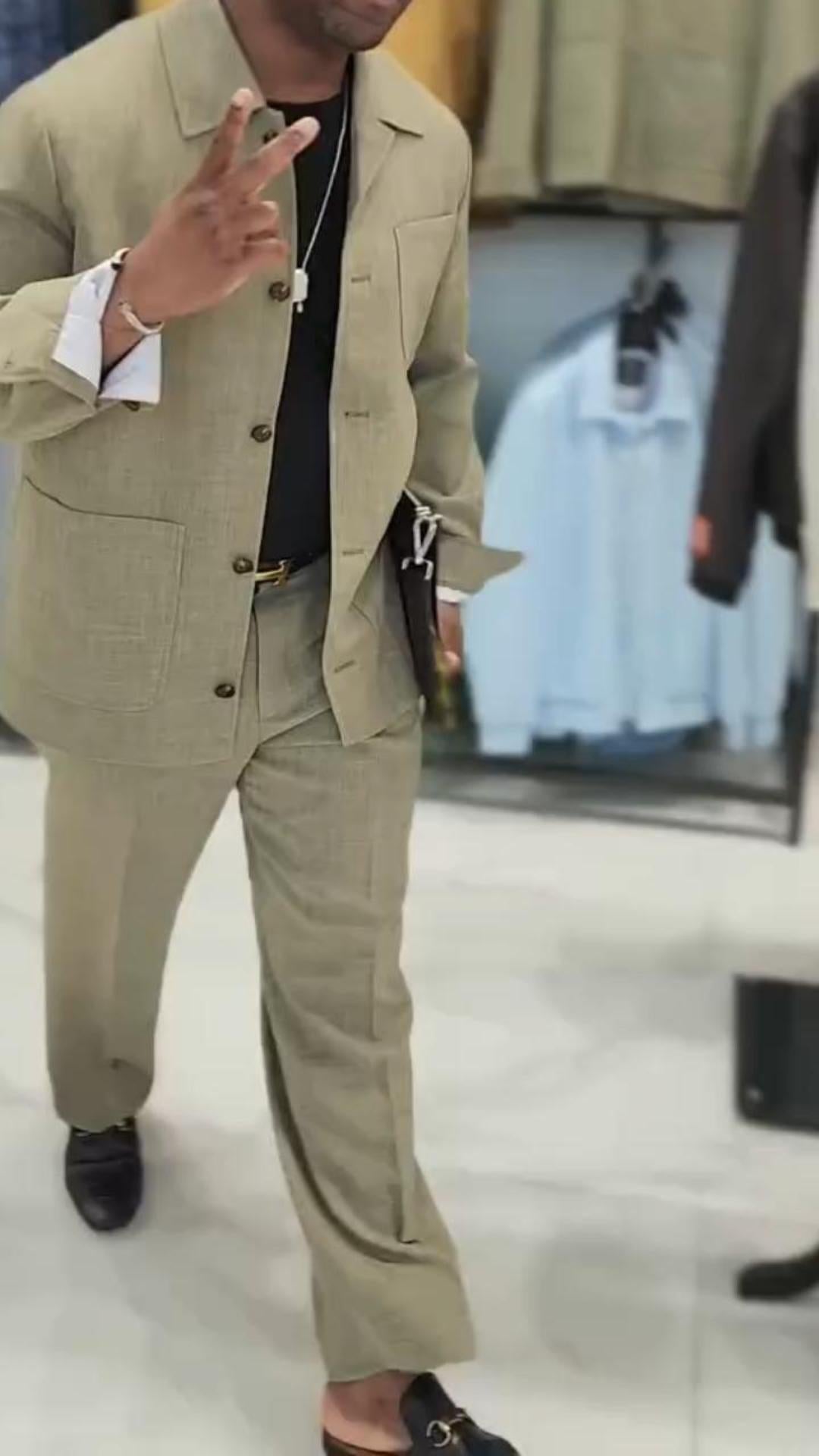 Borghi | Completo Giacca e Pantaloni in Lino