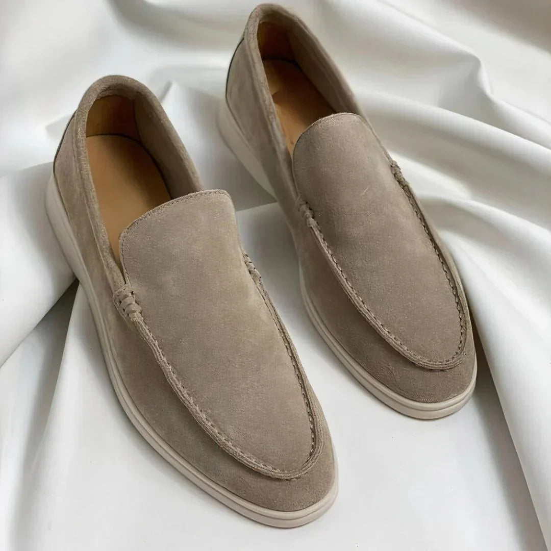 Lorenzo | Mocassino Scamosciato Premium