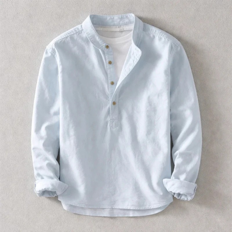Osaka | Camicia Henley in Lino