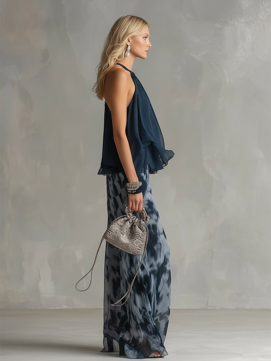 Ludovica Elegante Completo in Chiffon