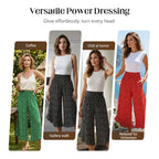 ⏳Time-Limited Special⏰Women’s Flowy High Waist Wide-Leg Pants – Slimming, Comfy & Chic