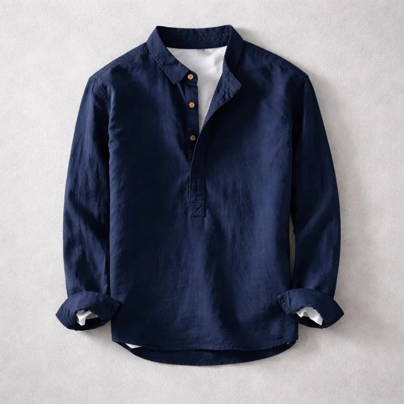 Osaka | Camicia Henley in Lino