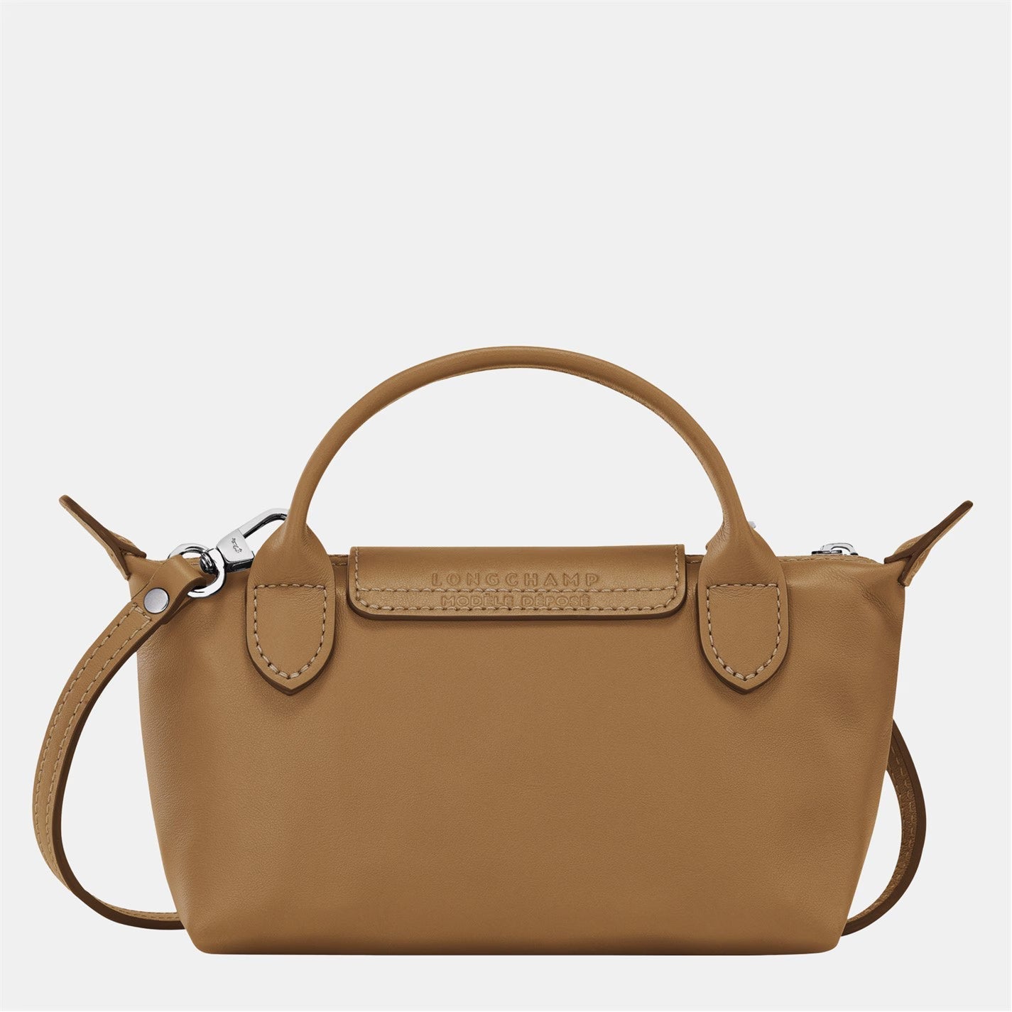 Mini Borsa Valenza in Pelle - Marrone