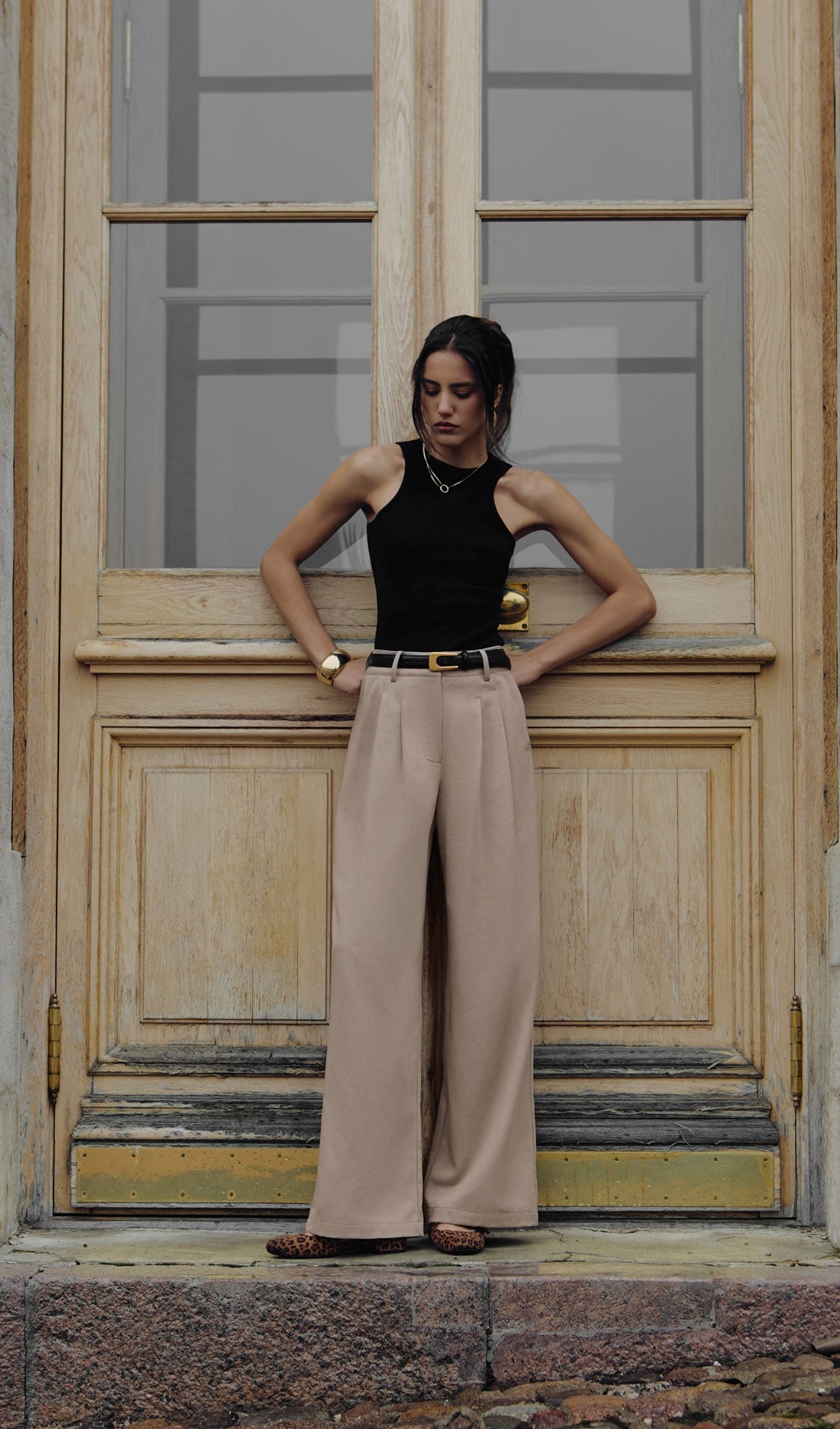 Pantaloni a Pinces Larghi