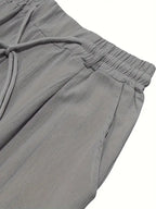 Nichols | Pantaloni in Lino con Cordino