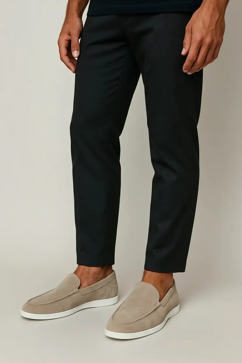 Lorenzo | Mocassino Scamosciato Premium