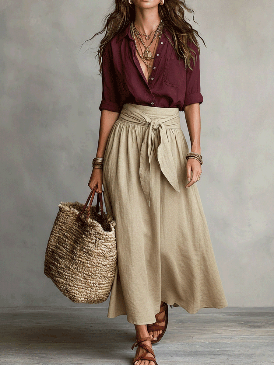 Set Gonna Boho | Eleganza Disinvolta