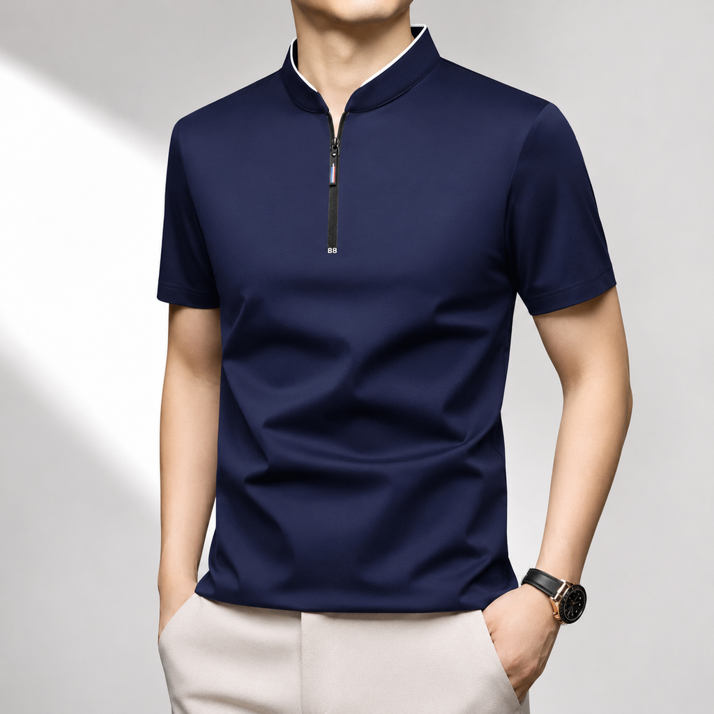 Montero | Polo Quarter-Zip Moderno