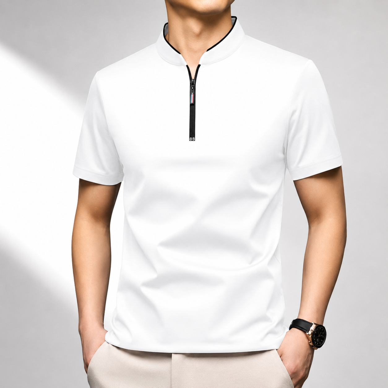Montero | Polo Quarter-Zip Moderno