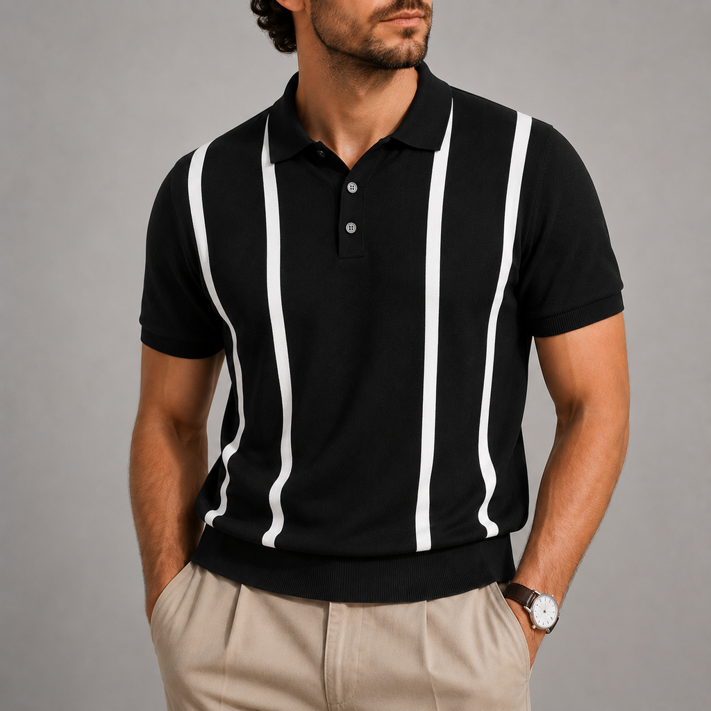 Remington | Polo Knit a Righe Eleganti