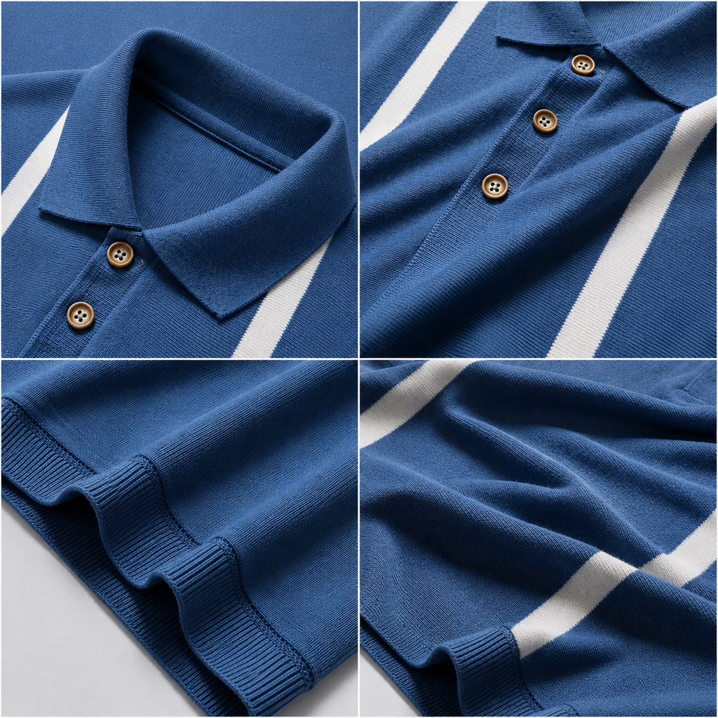 Remington | Polo Knit a Righe Eleganti